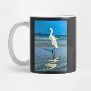 White Egret Mug